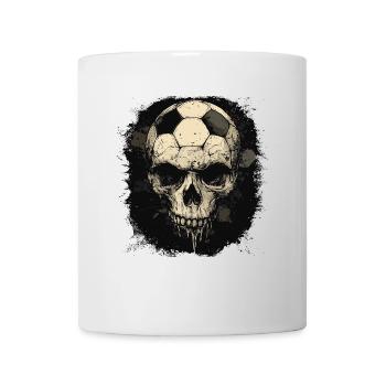 Football skull - Mug - white - Front