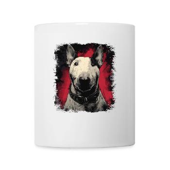 Bull terrier - Mug blanc - blanc - Devant