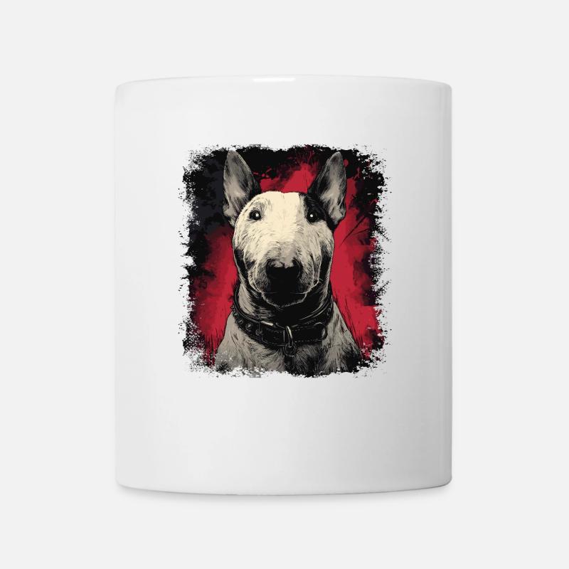 Bullterrier - Tasse - Weiß