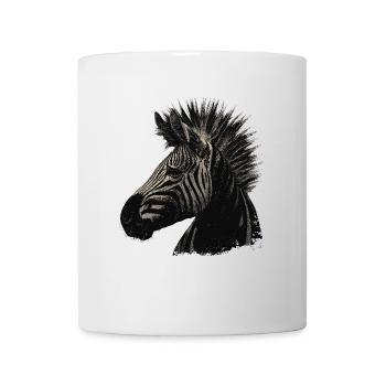 Zebra Punk - Tasse - Weiß - Vorne