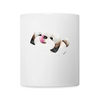 Shih Tzu Hund - Tasse - Weiß - Vorne