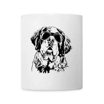 BERNHARDINER St Bernard cool Sonnenbrille Wilsigns - Tasse - Weiß - Vorne