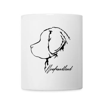 NEWFOUNDLAND Profile Dogs Dog Wilsigns - Mug - white - Front