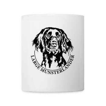 Large Munsterlander Portrait Dog Dogs Wilsigns - Mug - white - Front