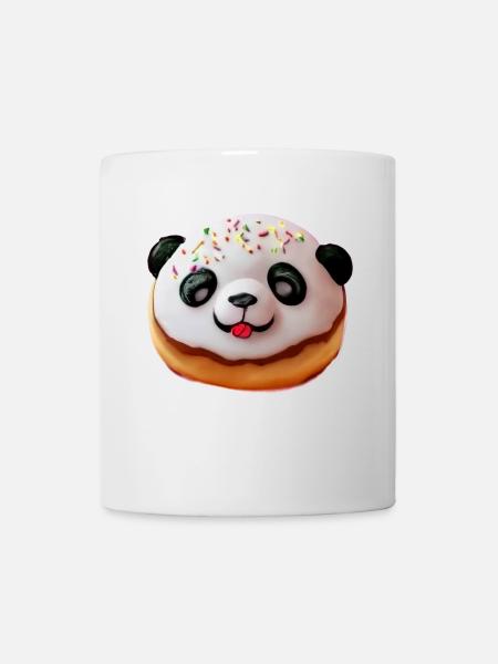 Bébé Panda Donut - Mug blanc - blanc