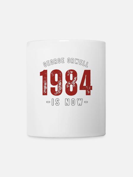 GEORGE ORWELL 1984 - Mug - white