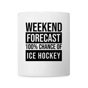 Eishockey Eishockey Eishockey Eishockey - Tasse - Weiß - Vorne