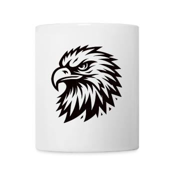 Cool eagle design - Mug - white - Front