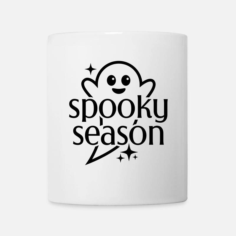 Fantôme de la saison effrayante - Mug blanc - blanc