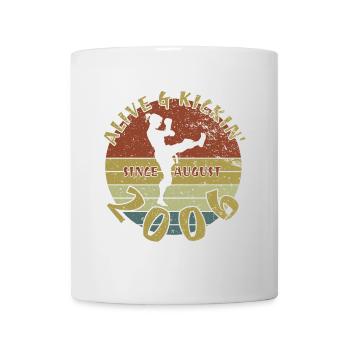 18. Geburtstag Alive and kickin since 08/2006 - Mug - white - Front
