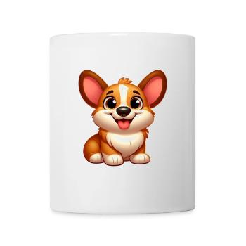 corgi 13 - Mug blanc - blanc - Devant