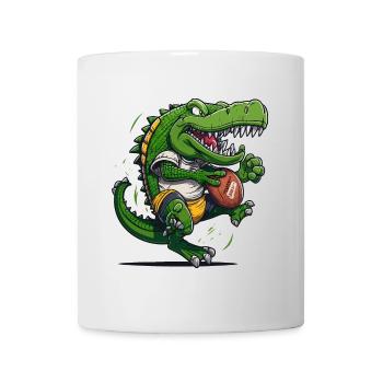 Amerika Kroko - Tasse - Weiß - Vorne