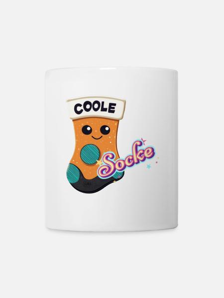 Chaussette cool - Mug blanc - blanc