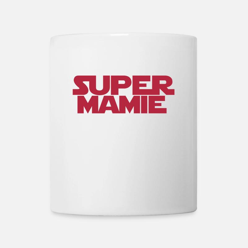 j'ai une super mamie - Mug blanc - blanc