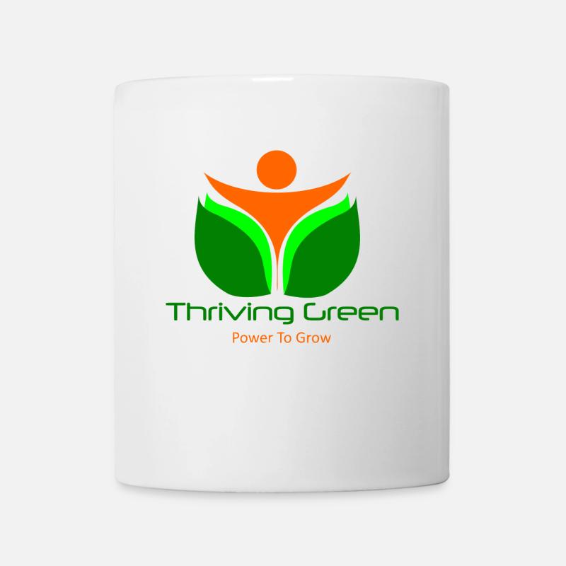 Thriving Green - Tasse - Weiß
