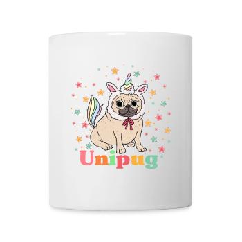 Unipug-Grafik - Tasse - Weiß - Vorne