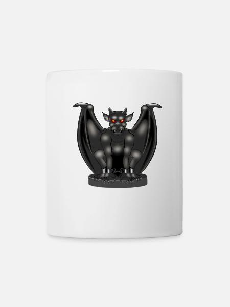 Gargoyle - Fabelwesen - Tasse - Weiß