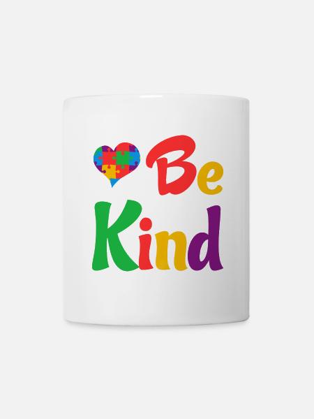 Love Be Kind Graphique - Mug blanc - blanc