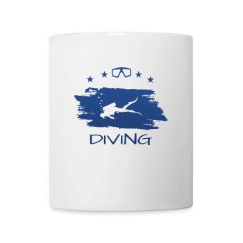 Tauchen Diver Scuba Dive - Tasse - Weiß - Vorne