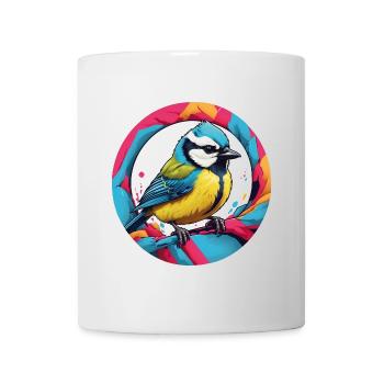 Colorful Blue Motif - Mug - white - Front