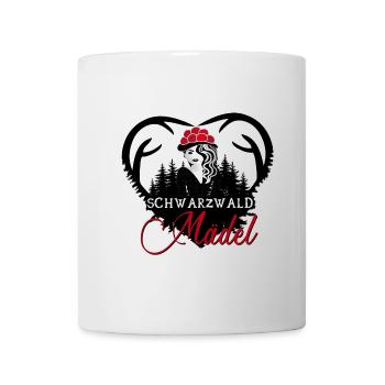 Schwarzwald Mädel - Tasse - Weiß - Vorne