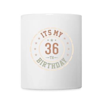 Es ist mein 36. Geburtstagsgeschenk 36 Jahre - Tasse - Weiß - Vorne