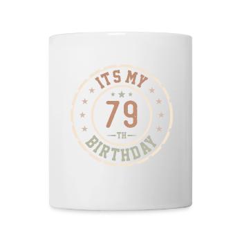 Es ist mein 79. Geburtstagsgeschenk 79 Jahre - Tasse - Weiß - Vorne