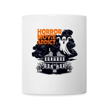 film d’horreur fantôme illustration - Mug blanc - blanc - Devant