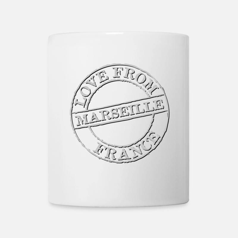 Marseille - Mug blanc - blanc