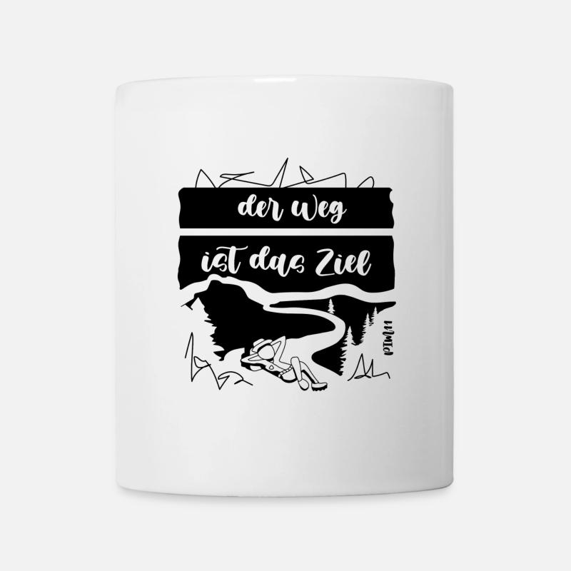 Weg Ziel - Tasse - Weiß