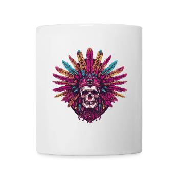 Indian Skeleton - Mug - white - Front