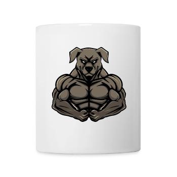 Kangal Dog Muscles Bodybuilding - Mug - white - Front