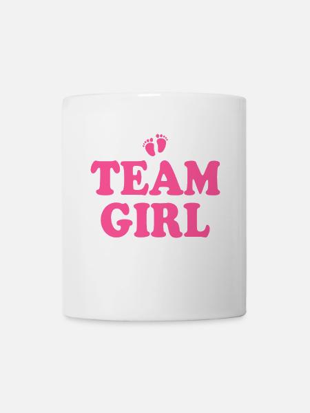 Team girl - Mug blanc - blanc