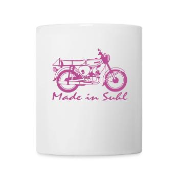 Simson S51 Made in Suhl - Tasse - Weiß - Vorne