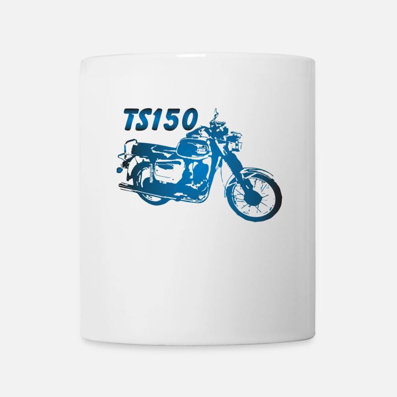 MZ TS150 - Tasse - Weiß