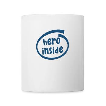 hero inside (1802C) - Tasse - Weiß - Vorne