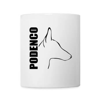 PODENCO PROFIL - Tasse - Weiß - Vorne