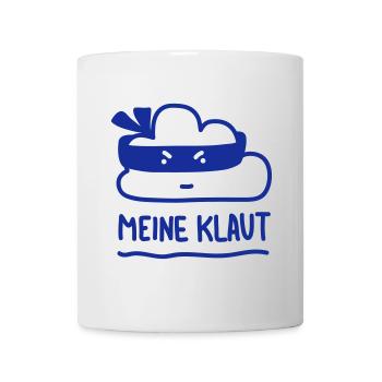 Wenn die Cloud Daten klaut. IT. Webmaster. - Tasse - Weiß - Vorne