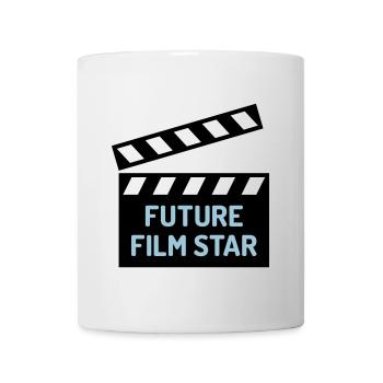 ★ Designfarben änderbar ★ Future film star - Tasse - Weiß - Vorne