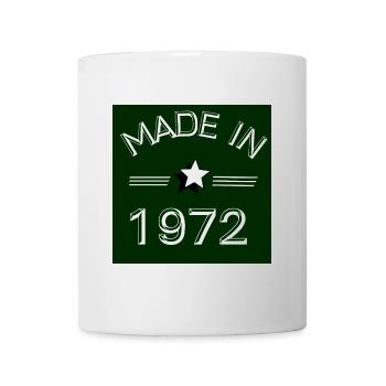 born in 1972 - Mug - white - Front