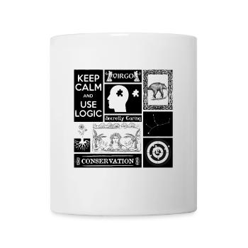 VIERGE - Mug blanc - blanc - Devant