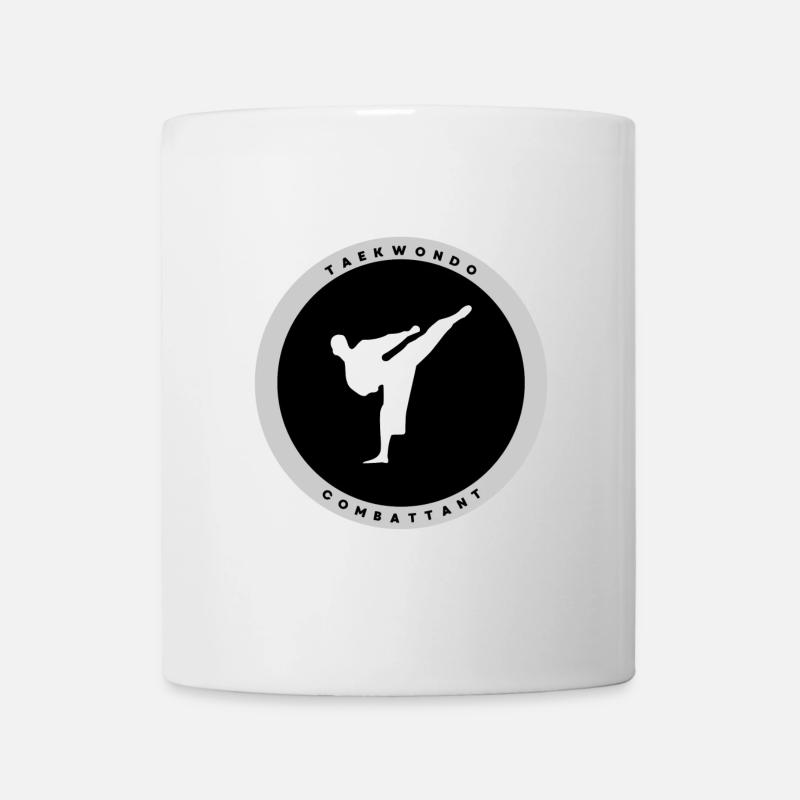 Combattant Taekwondo - Mug blanc - blanc
