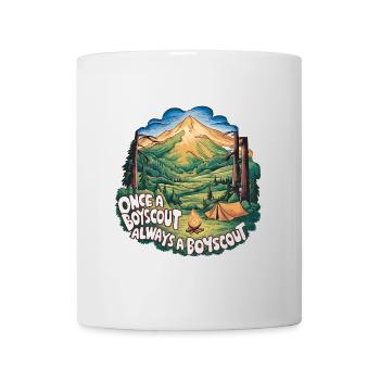 Once a camper, always a camper, pure nature experience - Mug - white - Front