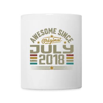 Built in July 2018 | July 2018 Gift - Mug - white - Front