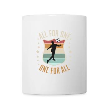 Fußball Team - Tasse - Weiß - Vorne