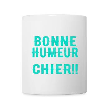 I'm in a good mood so don't piss off! - Mug - white - Front