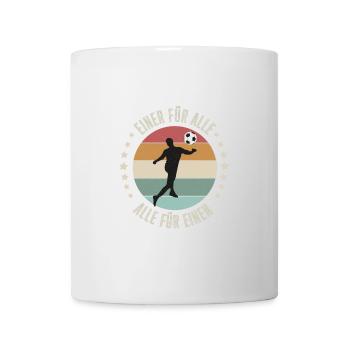 Football, one for all - Mug - white - Front