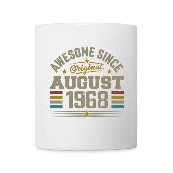 August 1968 Birthday August 1968 August 1968 Retro - Mug - white - Front