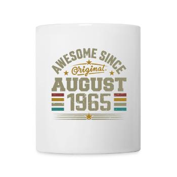 August 1965 Birthday August 1965 August 1965 Retro - Mug - white - Front
