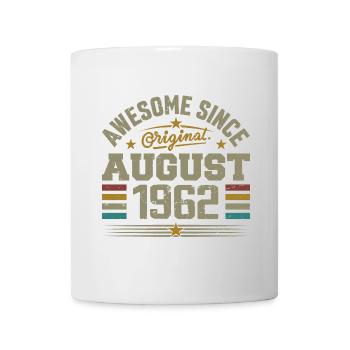 August 1962 Birthday August 1962 August 1962 Retro - Mug - white - Front